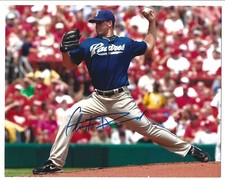 Clayton Richard autograph signed 8 x 10 inch photo PADRES