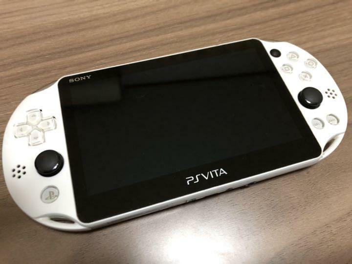 Sony PS Vita Slim Glacier White 2000 Handheld System console only
