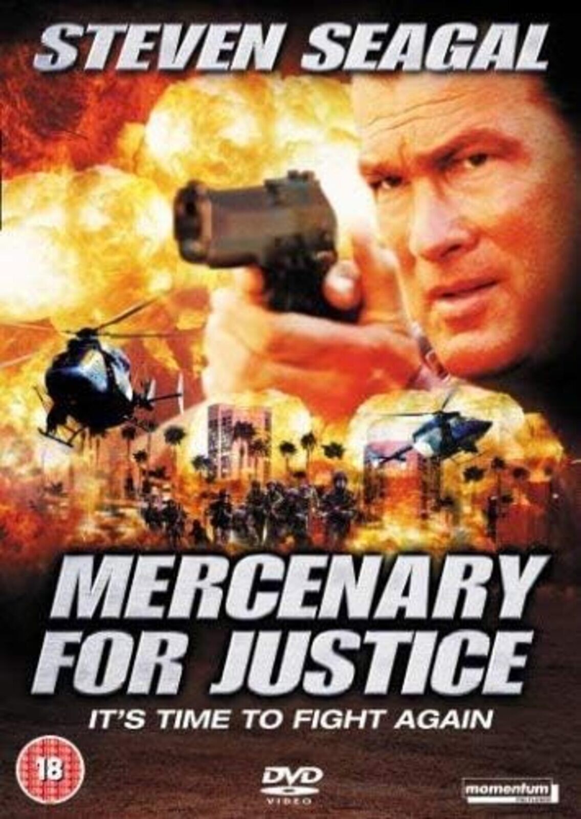 Mercenary for Justice DVD POSTED 48 HOURS TRACKED