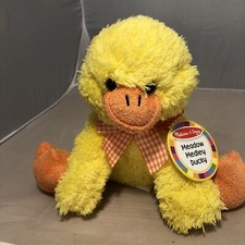 Melissa  Doug Duck Plush Meadow Medley Ducky Stuffed Animal