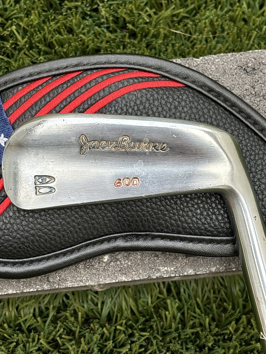 Macgregor Jack Burke 600 10 Iron Putter 34.5” Leather Grip Right