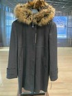 Saint Jacques short Coat fur Coat Wool Cashmere Parka Jacket New 42 XL
