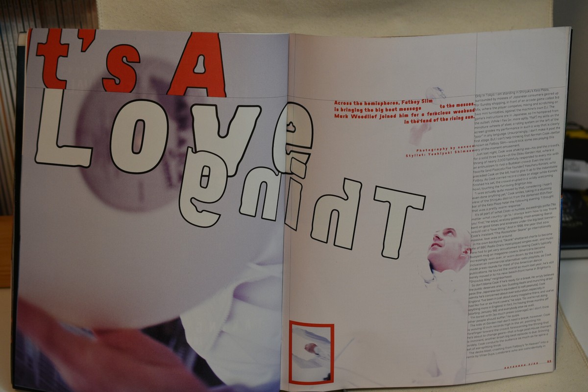 Raygun 特集DJ号 Fatboy Slim 1999 RAYGUN Magazine. Special DJ Issue. FATBOY SLIM FEB 1999 | eBay