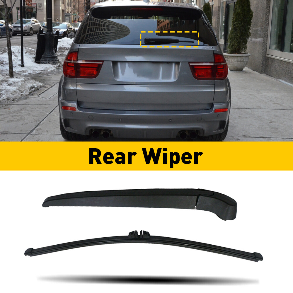 BMW E70 X5 2007-2013 Rear Wiper Blade and Arm Replacement