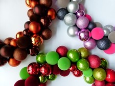 XXL KUGELKRANZ 60 CM NEU ADVENT WEIHNACHTSKRANZ KRANZ WEIHNACHT WEIHNACHTSKUGEL