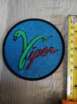 Viper woven patch razor Thor king diamond anvil slayer metallica megadeth exodus