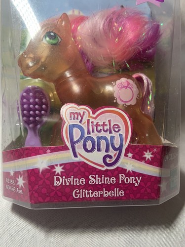 My Little Pony 2005 G3 Crystal Princess Divine Shine Glitterbelle In Box MLP - Picture 4 of 14
