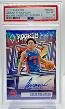 2023-24 Panini Phoenix - Rookie Signs Ausar Thompson #RS-AUT Purple /75 (AU, RC)
