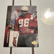 Upper Deck 1994 Clyde Simmons Arizona Cardinals #49 Rookie Football Card. rookie card picture