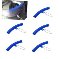 5 PCS Car Tire Changing Rim Protector, 15cm Wheel Changing Rim Savers, Blue