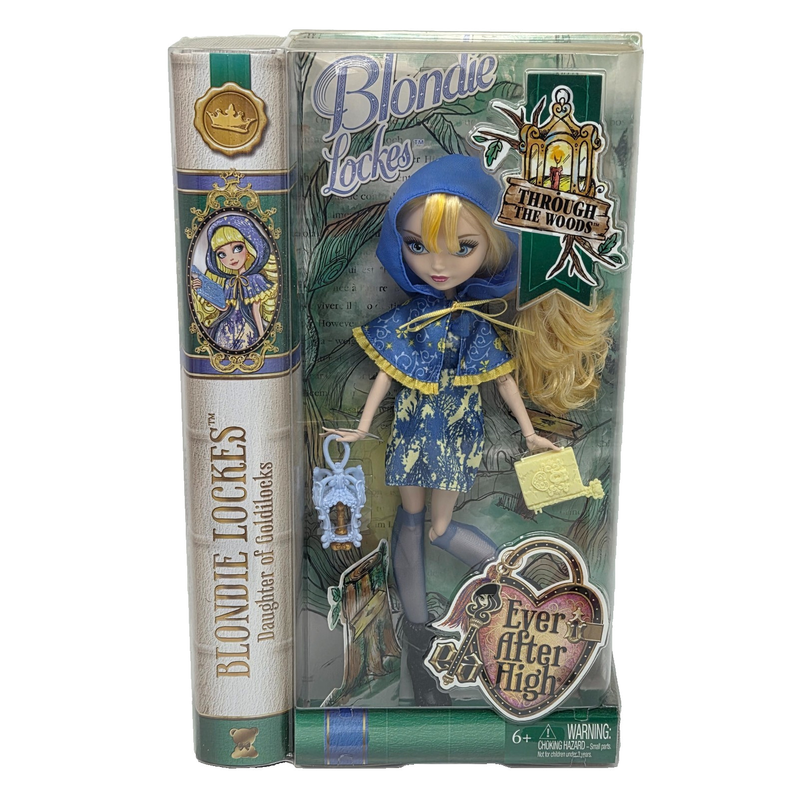 2014 EVER AFTER HIGH BLONDIE LOCKES DOLL THROUGH THE WOODS N