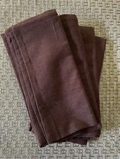Bed, Bath & Beyond Cotton Napkins, Brown, Set Of 4