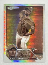 Kodai Senga 2023 Topps Chrome Sepia Rookie Refractor SP New York Mets