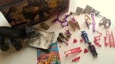 Vintage Dino-Riders Complete Triceratops with Box Tyco 1987 80s Toys Hammerhead
