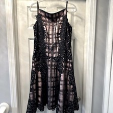 Tadashi Shoji Lace Detail Dress Sz 12