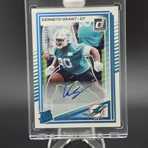 2025 Panini Kenneth Grant The Rookies Autographs (/299) (Raw)