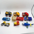GoBots ZyBot Convertors Rock Lords Nuggit Tonka Bandai Transforming robot lot