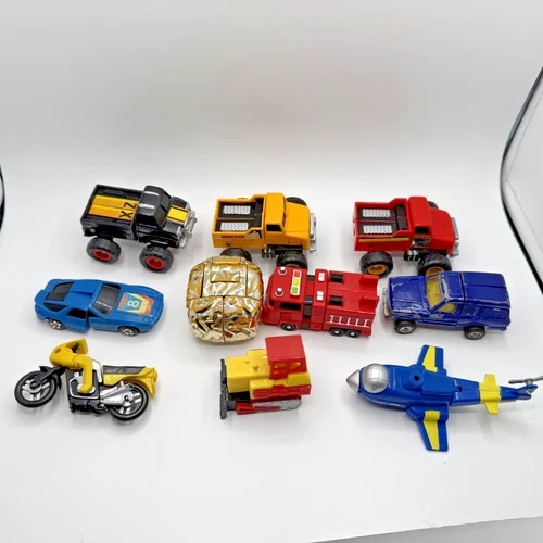 GoBots ZyBot Convertors Rock Lords Nuggit Tonka Bandai Transforming robot lot