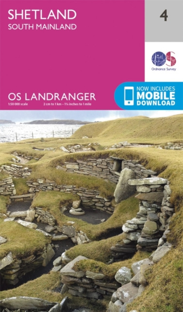 Shetland - South Mainland by Ordnance Survey (Sheet map, folded)