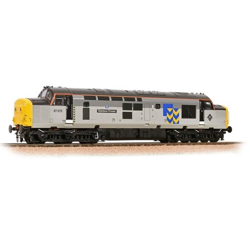 Bachmann Spur O 32-778RJ Class 37275 "Stainless Pioneer" Railfreight Metalle. | Condition: Used