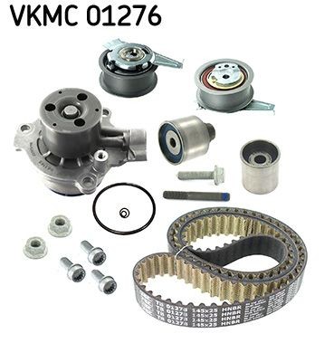 SKF Wasserpumpe+Zahnriemensatz VKMC01276-image