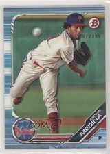 2019 Bowman Prospects Sky Blue 487/499 Adonis Medina #BP-29 03xg