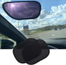 Miniature Static Cling Car Window Shades, Removable Tint for Car Windshield Cove