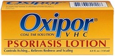 OXIPOR solución de alquitrán de carbón VHC loción para psoriasis 4 oz