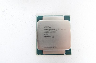 Intel Xeon Six-Core E5-2643v3 3.40GHz 20MB SR204 LGA2011-3 Server CPU Processor