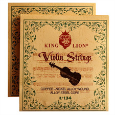 2 Sets Violin Strings Full Set G-D-A-E , Universal Violin Strings with Nickel-p
