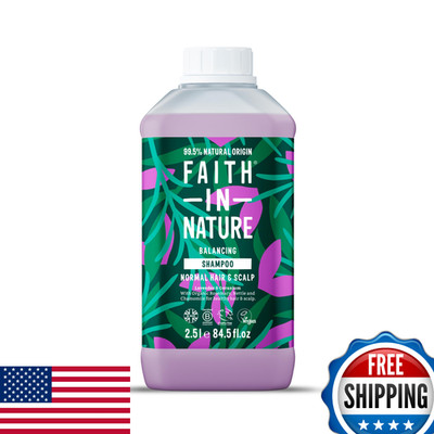 Faith In Nature Natural Shampoo - Vegan, Cruelty-Free, No SLS/Parabens - 84