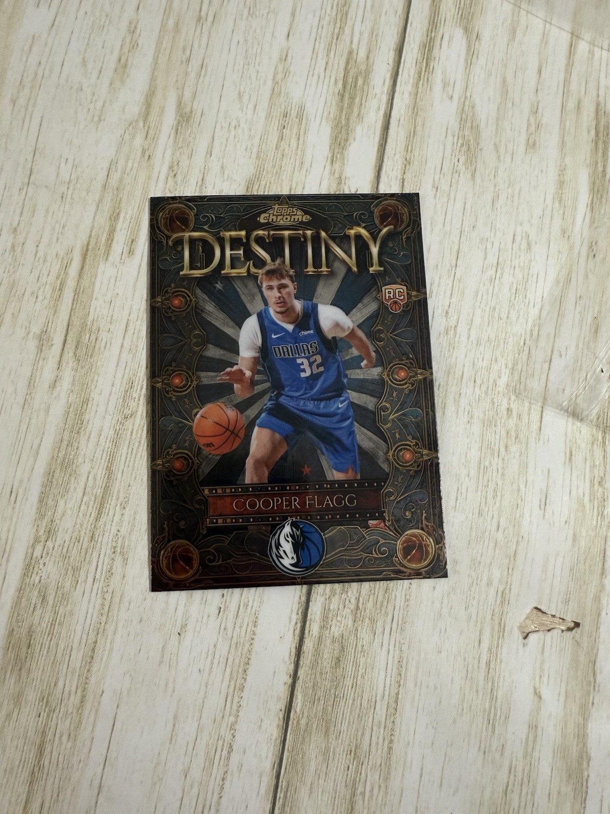 2025-26 Topps Chrome Cooper Flagg Destiny Refractor #D-1 (RC) Mavericks