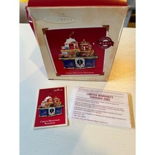 Hallmark Keepsake Magic Ornament Circus Mountain Railroad 2002