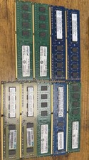 Lot Of 9 - 4GB (36GB Total) DDR3 Desktop Ram Mixed Models And Speeds