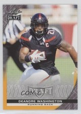 2016 Leaf Draft Gold DeAndre Washington #24 0c4
