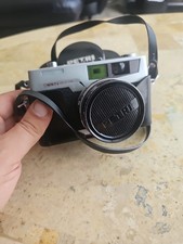 Petri 7S 35mm Rangefinder Film Camera 45mm f/2.8 Lens Cap Vintage Japan UNTESTED