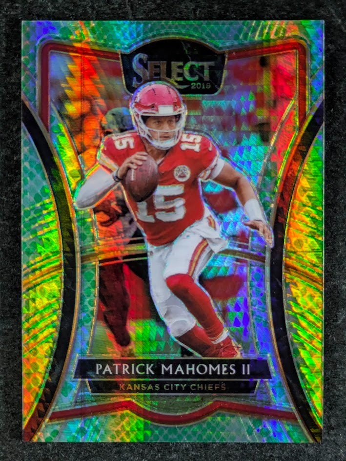 2019 Panini Select PATRICK MAHOMES II 82/88 Dragon Scale Prizm SP Premier Level