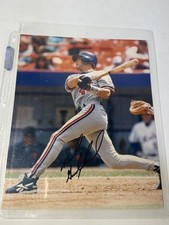 SIGNED Autographed 8x10 MLB Photo Marjk Grudzielanek Montreal Expos