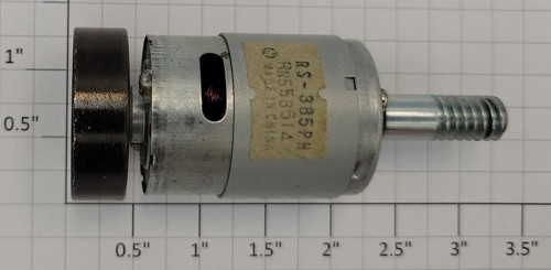 Motor de lata MTH BE-0000183 12 voltios DC con volante de latón | Zustand: Used