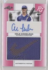 2018 Pink 4/5 Cole Hinkelman #MA-CH1 Patch Auto nd3