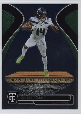 2024 Totally Certified Franchise Foundations Mirror Neon Green DK Metcalf 0sb5