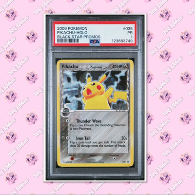 PSA 1 Pikachu 035 Delta Species Black Star Promos Value Pack *POP