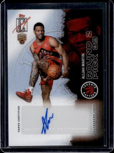 2025 Topps Signature Alijah Martin Base (RAW)