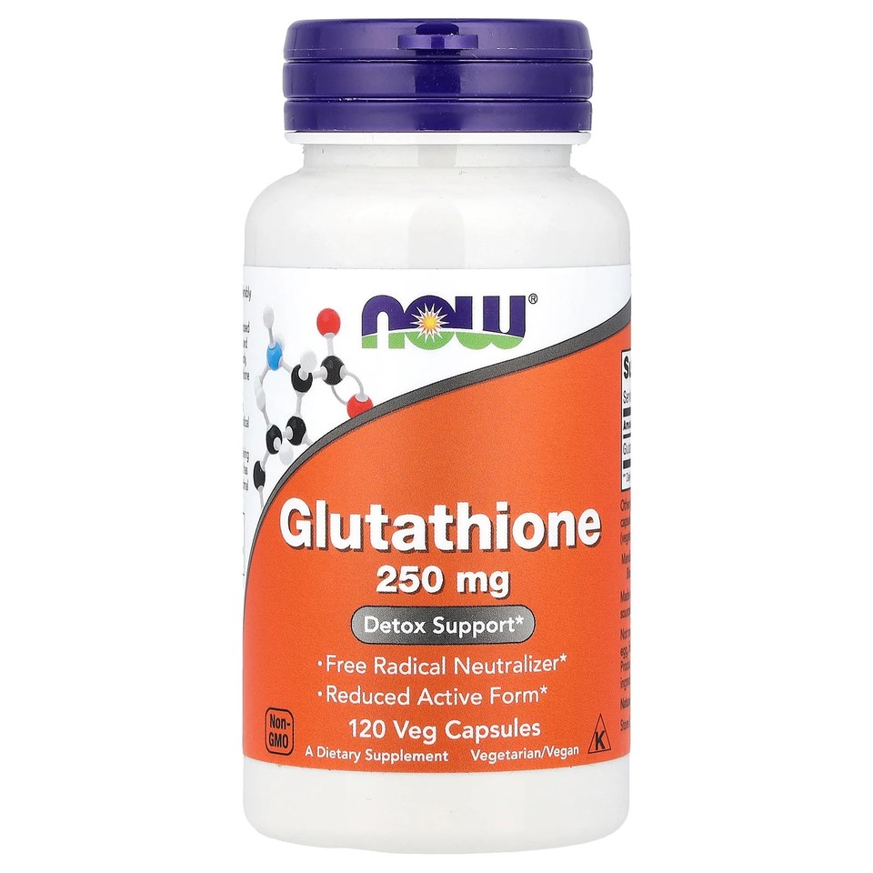 Glutathione, 250 mg, 120 Veg Capsules