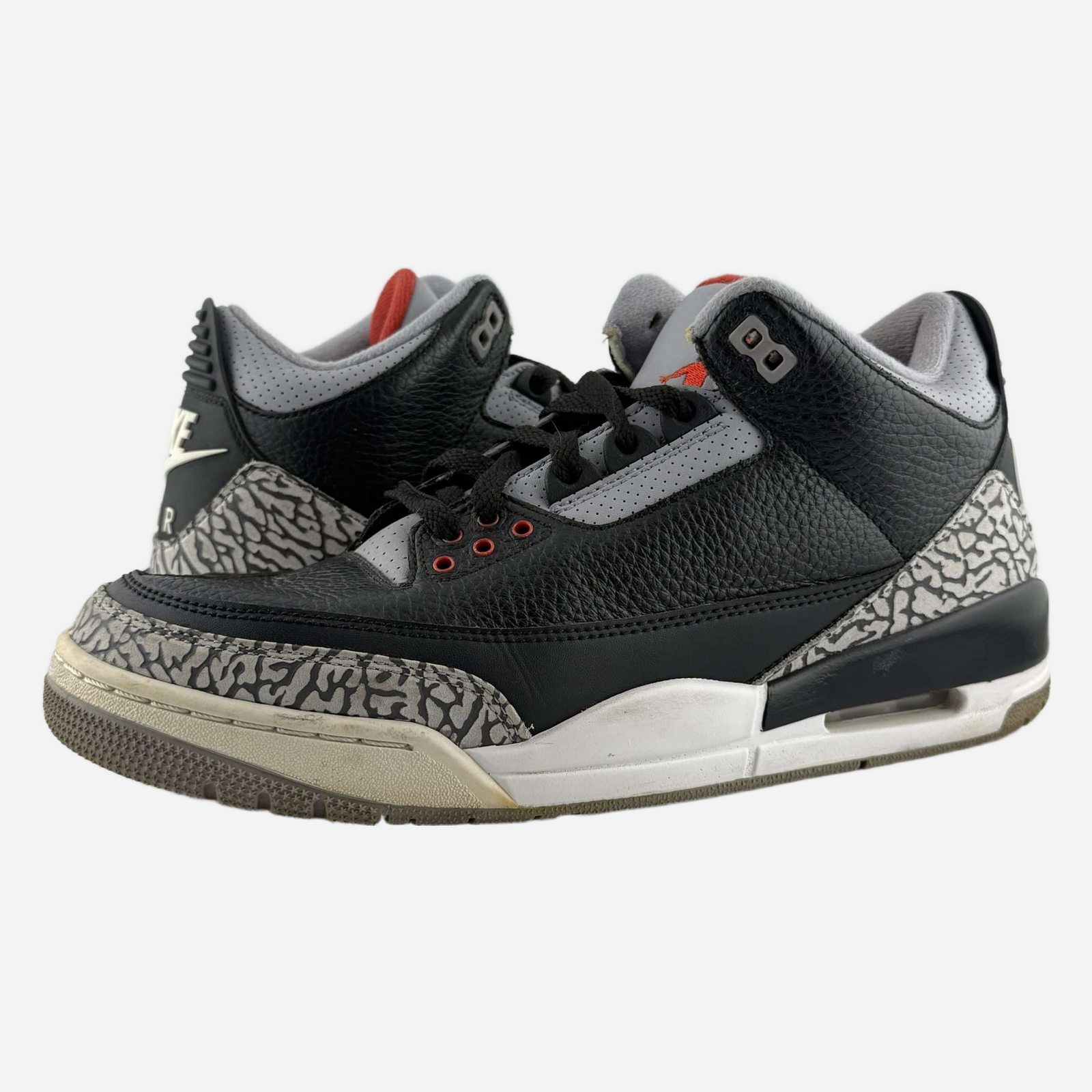 Air Jordan 3 Black Cement US 9 Used No Box 854262-001