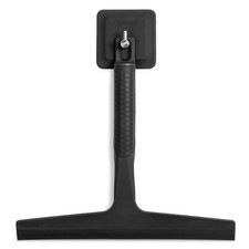 All Purpose Shower Squeegee with Hook for Glass Doors Charcoal Grey Tool