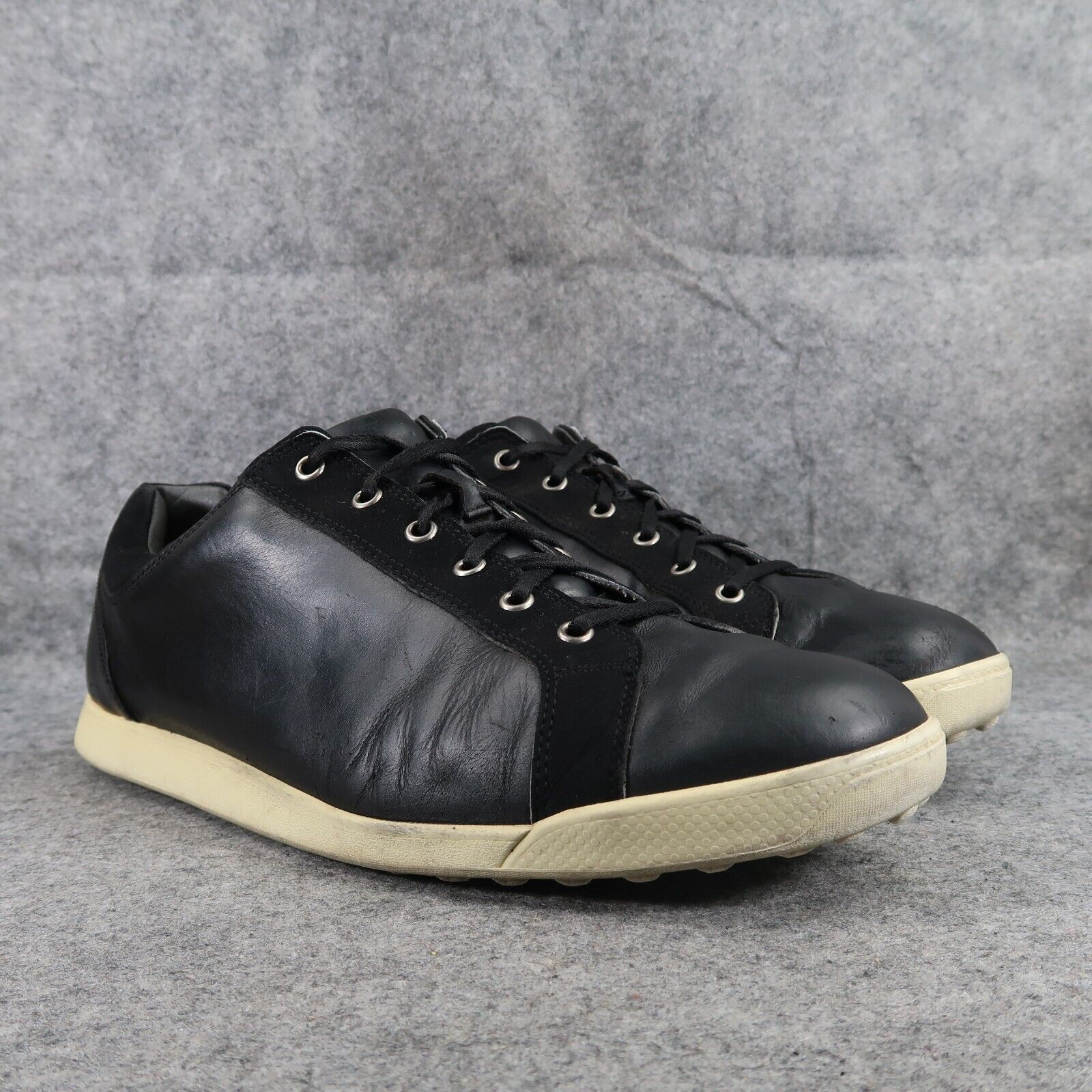 SAOLA FootJoy Scarpa Uomo 13 Golf Sneaker Atletica Classica Stringata Nera Senza Punte Attiva