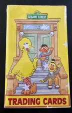 Sesame Street Wax Box Trading Cards 1992 Idolmaker 36 Packs Factory Sealed