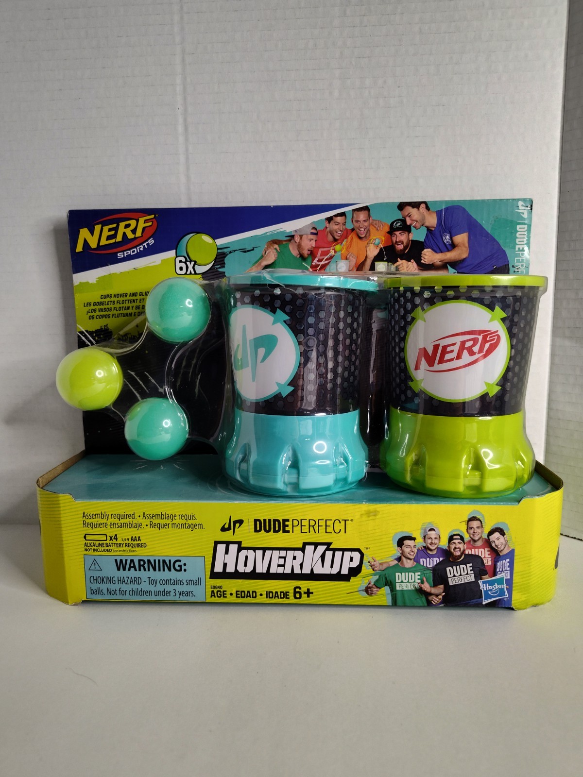 Nerf Sports Dude Perfect HoverKup Game New In Box Hasbro PAC