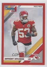 2019 Panini Donruss Press Proof Red Anthony Hitchens #5 09p1